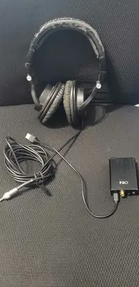 Headphones and Amp