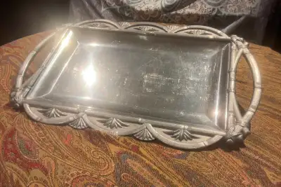 SQUARE PUTER TRAY, View more