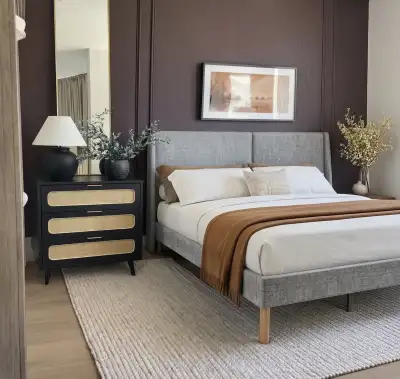 Queen size bed frame , View more