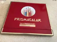 Boite de métal de crayons Prismacolor vintage 70$