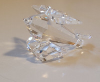 Vintage Rare Swarovski Crystal Miniature Airplane