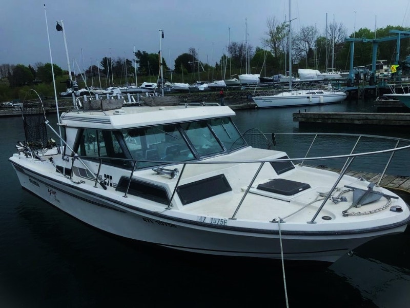 Fishing Charter Boat Sportcraft 27ft 270 Fisherman 1986 Powerboats