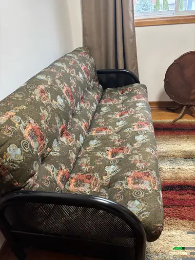 Futon, metal based, View more