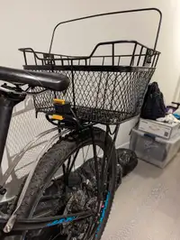 Topeak MTX bike rack and basket