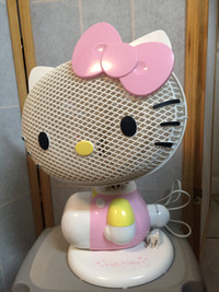 Big Head Hello Kitty Fan, like new, dual speeds