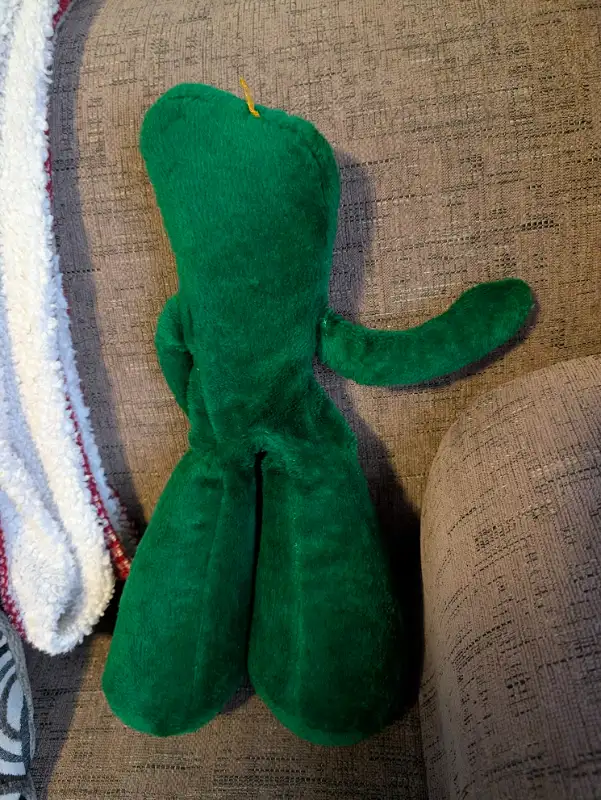 Vintage 1988 Gumby 16" Large Plush Toy Stuffed ACE Novelty Co in Toys & Games in City of Halifax - Image 3