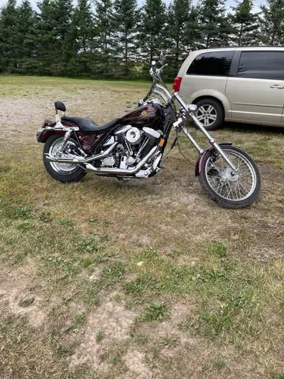 1994 Harley Davidson 1340 Evo. A lot of money spent on this bike upgrades from front to back. The pa...