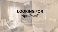 Couple looking for apartment