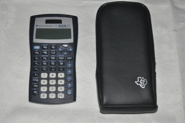 TEXAS INSTRUMENTS CACULATOR TI-30X IIS with case in General Electronics in Oshawa / Durham Region - Image 2
