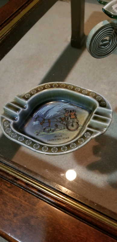 Irish porcelain ashtray  vintage, View more