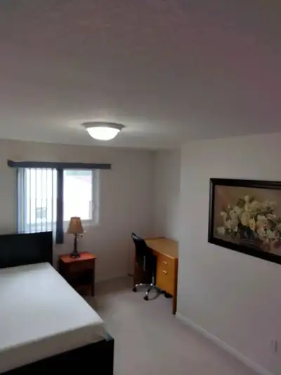 We are offering spacious, fully furnished bedrooms in a modern 4-bedroom home located in a quiet and...