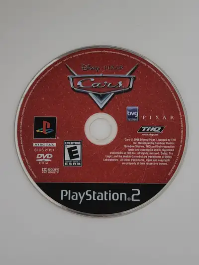 Cars (Playstation 2) (LOOSE) (Used)