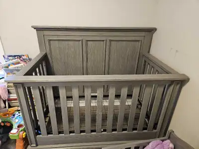 Baby Crib Grey, View more