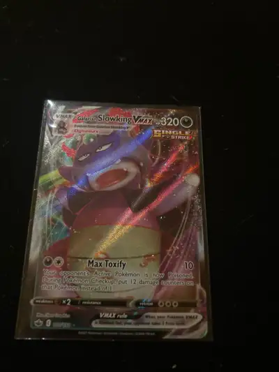 galarian Slowking pokémon card, View more