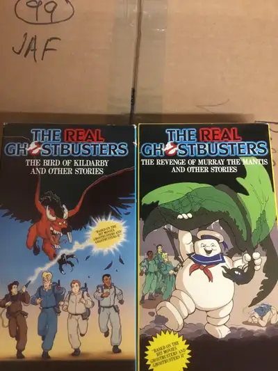 Real Ghostbusters vol. 6: Revenge of Murray the Mantis VHS -$20 The Real Ghostbusters: The Bird of K...