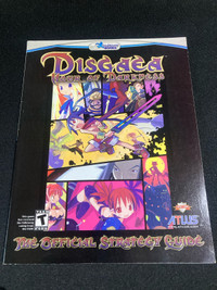 PS2 Disgaea Hour Of Darkness Strategy Guide Player's Book