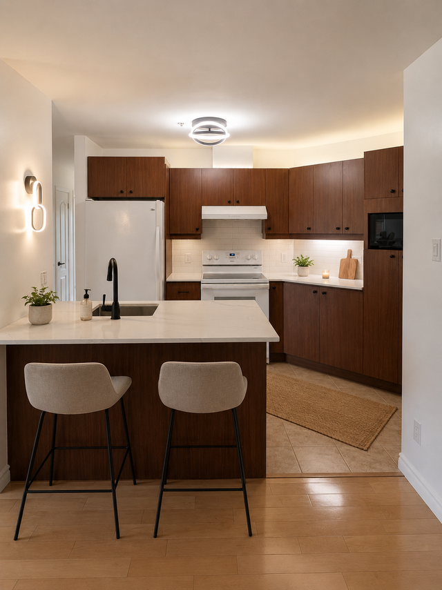 Renovated 4½ in Lebourgneuf | 2 Parking Spaces | Appliances + Internet