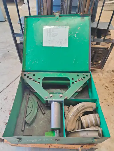 Greenlee 777 Segment Pipe Bender Machine w/dies Hydraulic Pump, View more