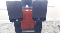 FOR SALE: Q Acoustics Concept 20 Bookshelf Speakers and stands