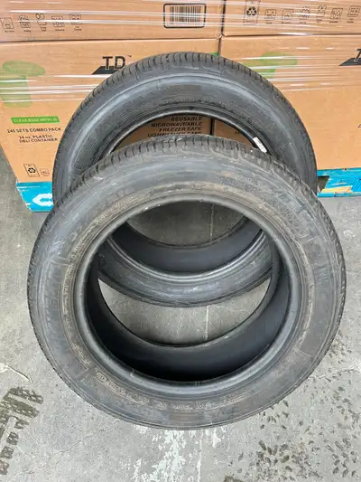 Selling a pair (2) of Michelin Premier A/S all-season tires. Size is 205/55R16. Tires are in good us...