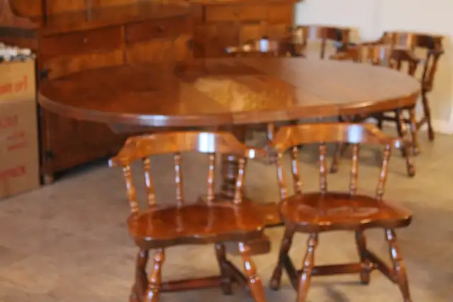 SOLID MAPLE DINING SET475021197601689603