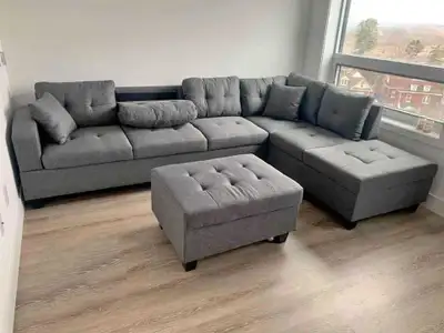 Brand new 7 seater sofa with free delivery, View more