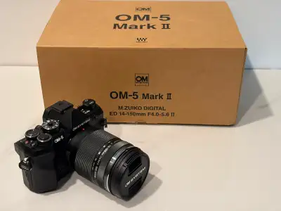 OM System OM-5 Mk II Camera with M.Zuiko 14-150mm Lens, View more