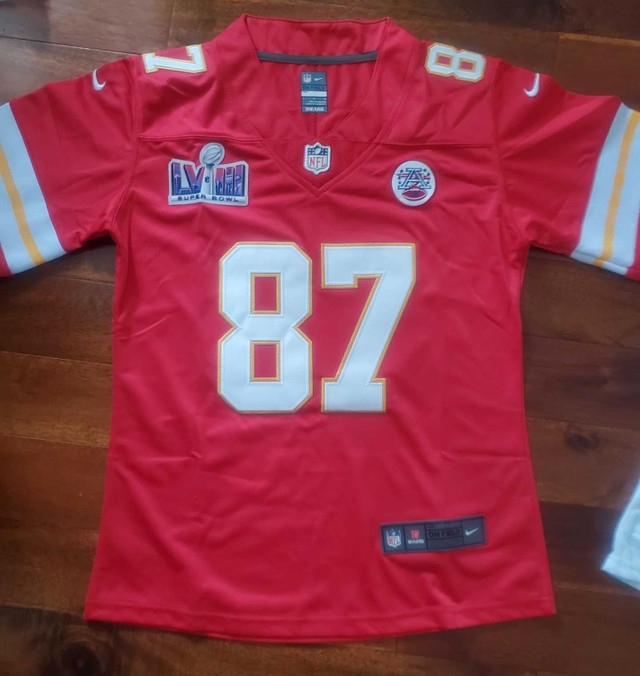 BNWT KC Chiefs Travis Kelce Nike NFL women's jerseys! in Women's - Tops & Outerwear in Oshawa / Durham Region - Image 2