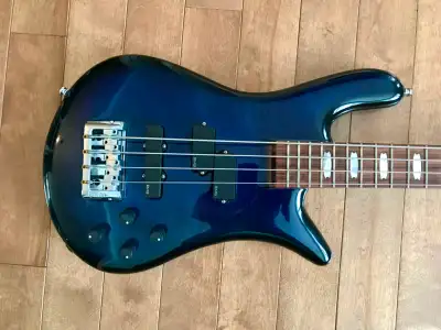 SPECTOR EURO 4 STRING BASS + CASE & EXTRAS, View more