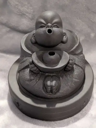 unique incense holder smoking monk, View more