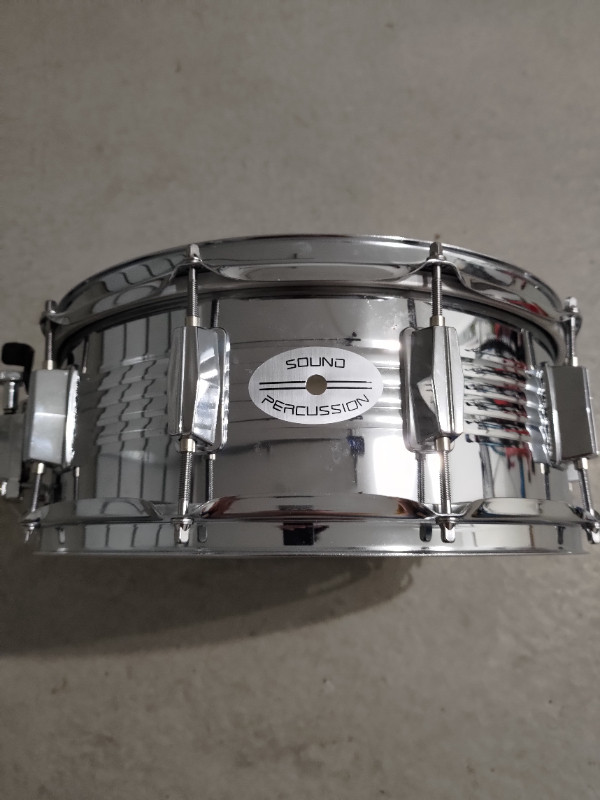 Sound Percussion - 14.5" x 6.25" Silver Snare Drum in Drums & Percussion in Burnaby/New Westminster - Image 4