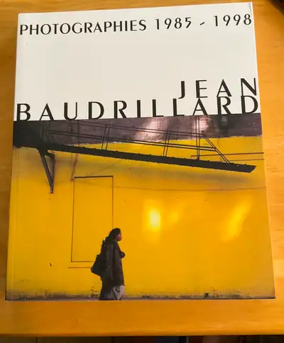 Jean Baudrillard: Photographies 1985-1998, a monograph, RARE VOL, View more