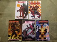 12 Marvel Comics trade paperbacks: Avengers, Spider-Man Deadpool