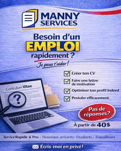 CV professionnel + aide emploi | Résultats rapides, View more