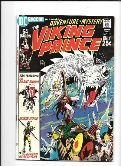 DC SPECIAL #12 THE VIKING PRINCE  FN 6.0 DC 1971 JOE KUBERT ART, View more