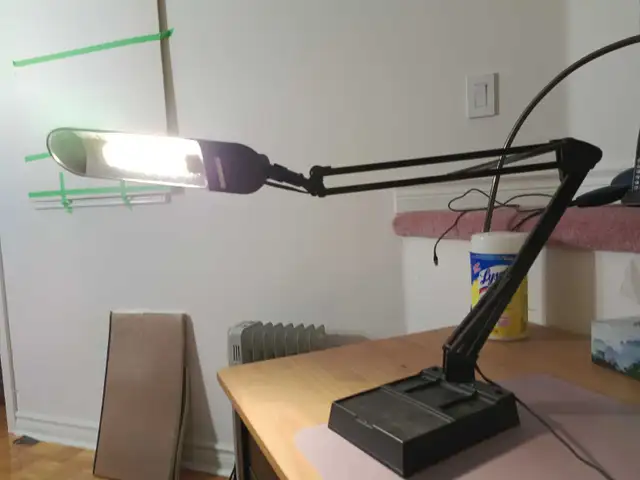 Drawing lamp architect desk lamp, vintage in Indoor Lighting & Fans in City of Toronto - Image 2