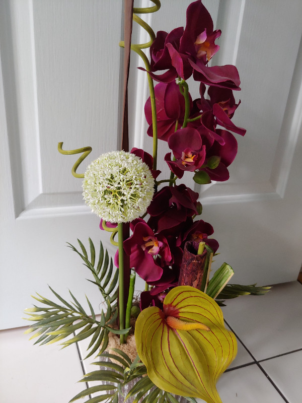 Arrangement de fleurs en soie in Home Décor & Accents in Gatineau - Image 2