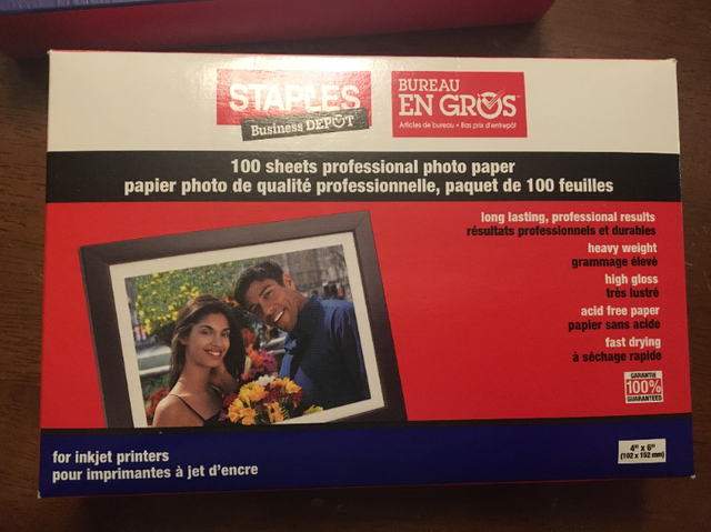 Lot de papier photo pour imprimante (+900 feuilles) in Other in City of Montréal - Image 6