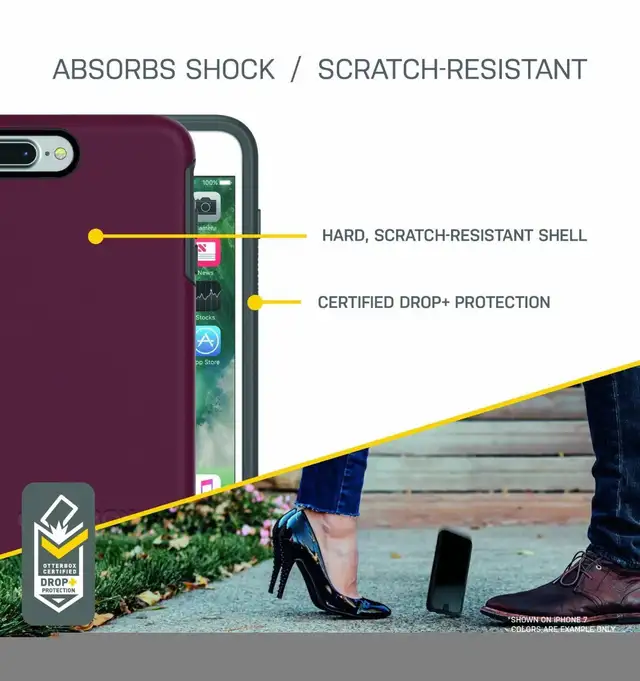 Otterbox  SYMMETRY   Series case for Iphone 7 plus & 8 plus BNIB in Cell Phone Accessories in City of Toronto - Image 7