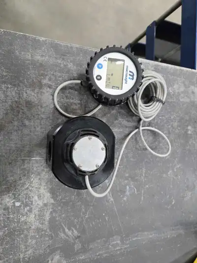 Digital chem meter used very little 1 inch npt