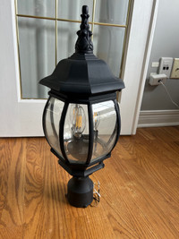 Hampton Bay post lamp
