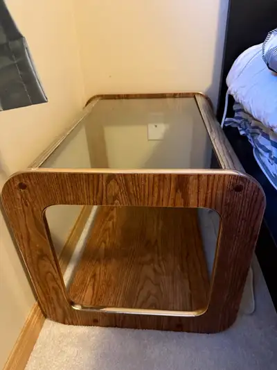 Glass End Table, View more