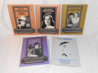 (5) Books Lot FILM CLASSICS Flare / Crown Buster Keaton Greta G.