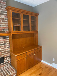 Oak cabinets 