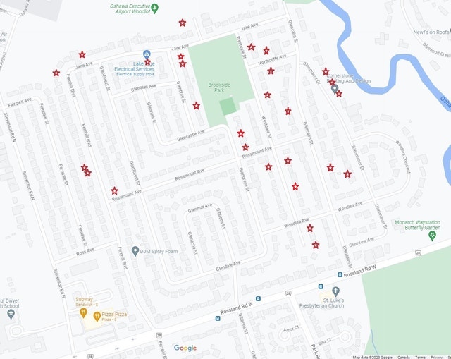 Oshawa Glens Garage Sale - Many Houses Participating - May 27/28