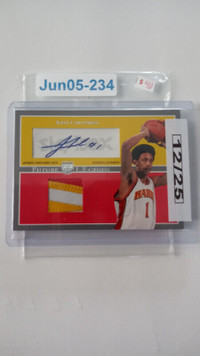 2004-05 SkyBox LE Future Legends Patches Auto Josh Childress