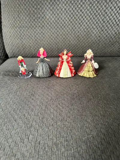 Holiday barbie ornaments, View more