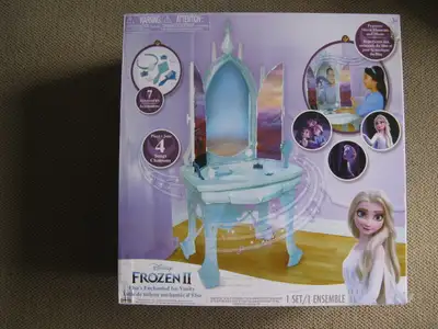 Frozen II Elsa's Vanity musical set + FREE Frozen tent and quilt The epic adventure continues in Dis...