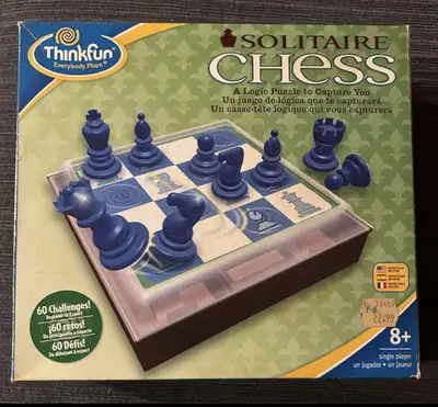 Solitaire Chess 8 et + Un joueur Thinkfun