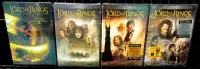 Lord of the Rings Trilogy Theatrical Release DVD's x4 NEW SEALED